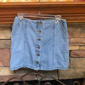 Forever 21 denim skirt